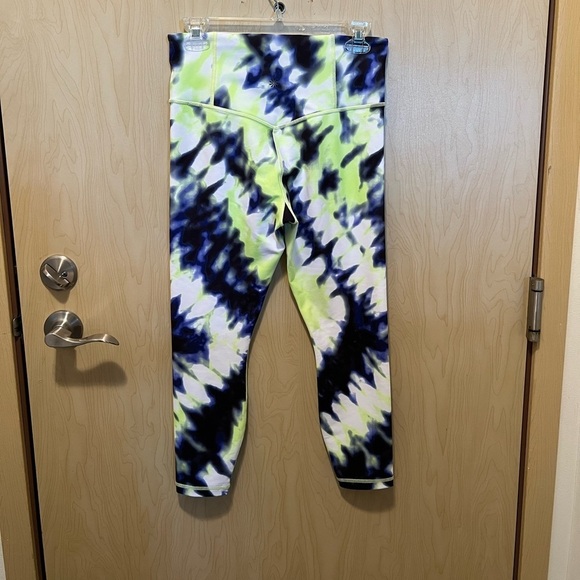 Athleta elation tie dye 7/8 tight